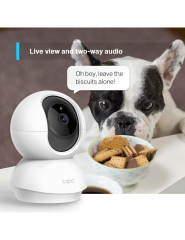 TP-Link Tapo C210 Kupoli IP-turvakamera Sisätila 1920 x 1080 pikseliä Katto Pöytä