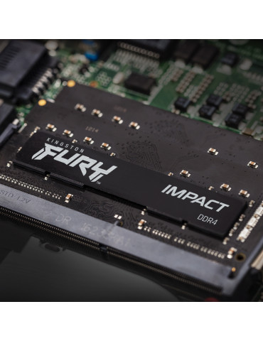 Kingston Technology FURY Impact RAM-minnen 32 GB 2 x 16 GB DDR4 3200 MT s 260-pin SO-DIMM