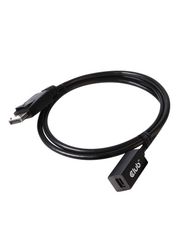 CLUB3D CAC-1120 DisplayPort-kabel 1 m Mini DisplayPort Svart