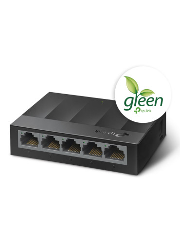 TP-Link LS1005G Hallitsematon Gigabit Ethernet (10 100 1000) Musta