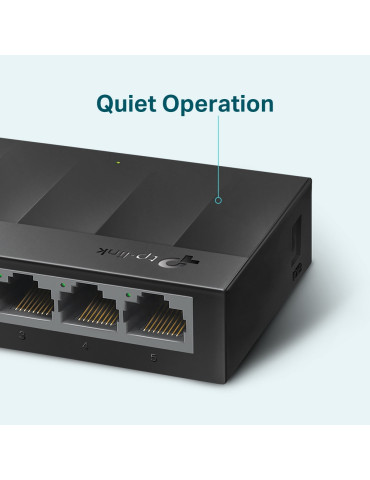 TP-Link LS1005G Hallitsematon Gigabit Ethernet (10 100 1000) Musta