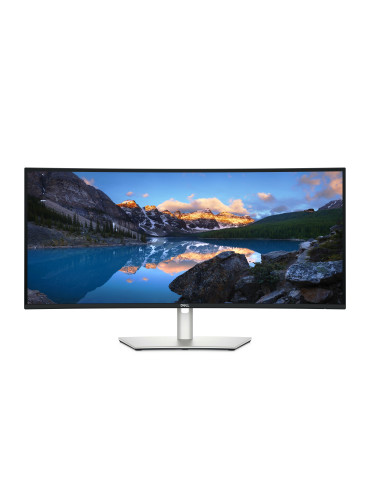 DELL UltraSharp U3425WE platta pc-skärmar 86,7 cm (34.1") 3440 x 1440 pixlar Wide Quad HD LCD Svart, Silver