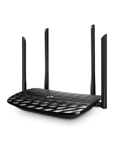 TP-Link AC1200 langaton reititin Gigabitti Ethernet Kaksitaajuus (2,4 GHz 5 GHz) Musta
