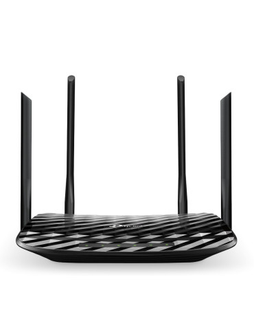 TP-Link AC1200 langaton reititin Gigabitti Ethernet Kaksitaajuus (2,4 GHz 5 GHz) Musta