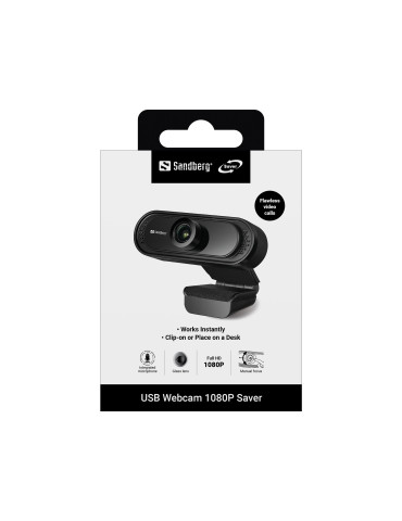 Sandberg USB Webcam 1080P Saver