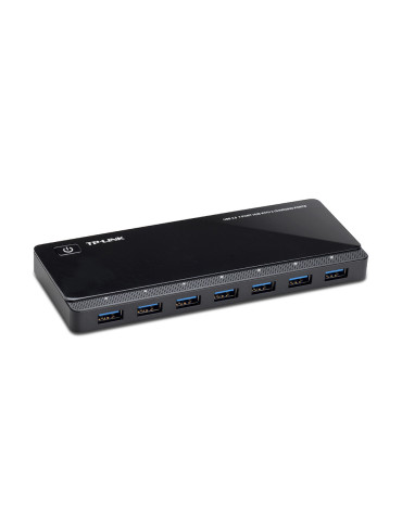 TP-Link UH720 interface hub USB 3.2 Gen 1 (3.1 Gen 1) Micro-B 5000 Mbit s Black