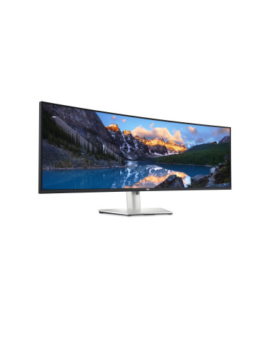 DELL UltraSharp U4924DW computer monitor 49" 5120 x 1440 pixels 5K Ultra HD LCD Black, Silver