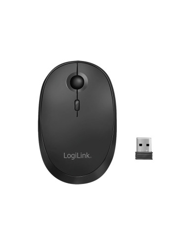 LogiLink ID0204 mouse Office Ambidextrous RF Wireless + Bluetooth 1600 DPI