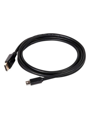 CLUB3D Mini DisplayPort to DisplayPort 1.2 M M 2m 6.56ft 4K60Hz