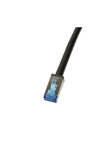 LogiLink CQ7093S networking cable Black 393.7" (10 m) Cat6a S FTP (S-STP)
