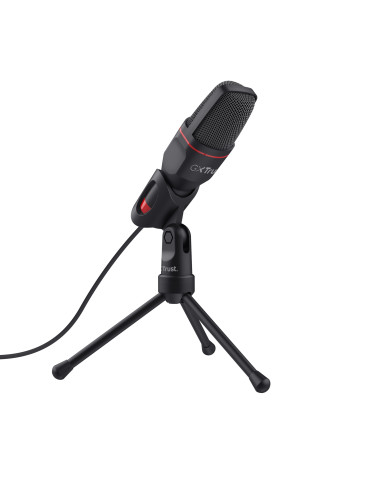 Trust GXT 212 Black, Red PC microphone