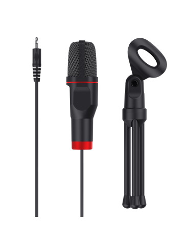 Trust GXT 212 Black, Red PC microphone