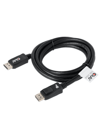 CLUB3D DisplayPort 1.4 HBR3 Cable 2m 6.56ft M M 8K60Hz