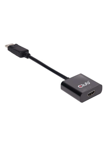 CLUB3D DisplayPort 1.2 to HDMI 2.0 UHD Active Adapter