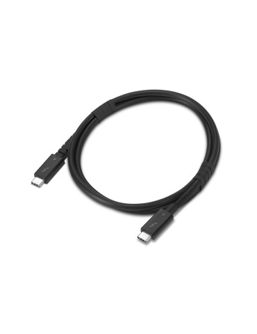 Lenovo 4X91U94412 Thunderbolt-kaapeli 1 m 40 Gbit s Musta
