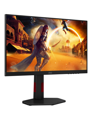 AOC G4 24G4ZR 02 tietokoneen litteä näyttö 60,5 cm (23.8") 1920 x 1080 pikseliä Musta, Punainen