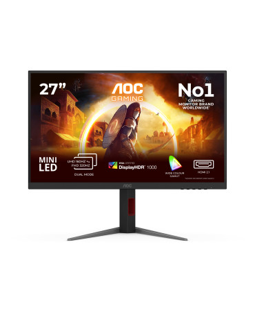 AOC G4 U27G4XM computer monitor 27" 3840 x 2160 pixels 4K Ultra HD LED Black, Red
