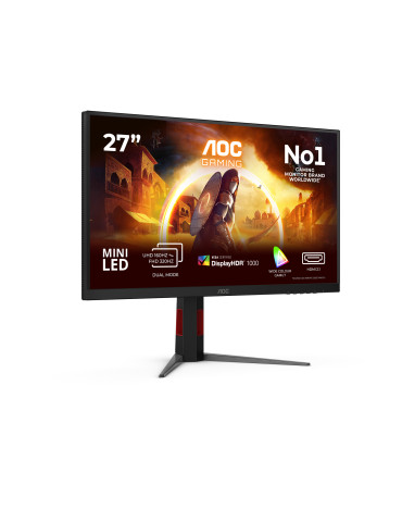 AOC G4 U27G4XM computer monitor 27" 3840 x 2160 pixels 4K Ultra HD LED Black, Red