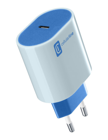 Cellularline 8018080433122 Älypuhelin, Universaali Sininen AC Sisätila