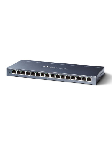 TP-Link TL-SG116 Hallitsematon Gigabit Ethernet (10 100 1000) Musta