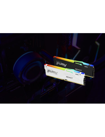 Kingston Technology FURY Beast RGB RAM-minnen 32 GB 1 x 32 GB DDR5 5600 MT s 288-pin DIMM