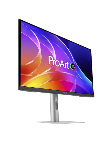 ASUS ProArt OLED PA279CDV tietokoneen litteä näyttö 67,3 cm (26.5") 3840 x 2160 pikseliä 4K Ultra HD QD-OLED Musta, Hopea