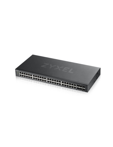 Zyxel GS1920-48V2 Hallittu Gigabit Ethernet (10 100 1000) Musta