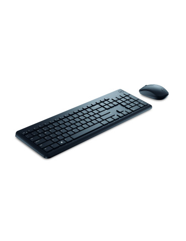 DELL KM3322W keyboard Mouse included Office RF Wireless QWERTY Nordic Black