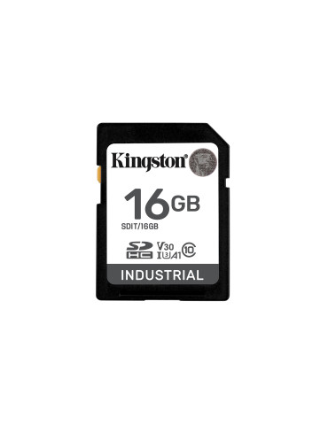 Kingston Technology 16G SDHC Industrial pSLC