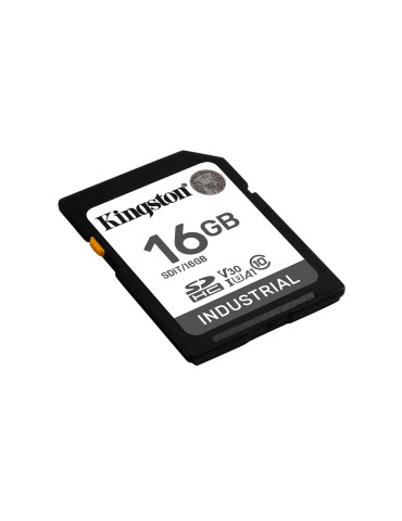 Kingston Technology Industrial 16 GB SDHC UHS-I Klass 10