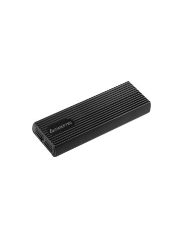 Chieftec CEB-M2C-TL tallennusaseman kotelo HDD- SSD-kotelo Musta M.2
