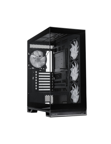 Chieftec GX-30B-OP tietokonekotelo Midi Tower Musta