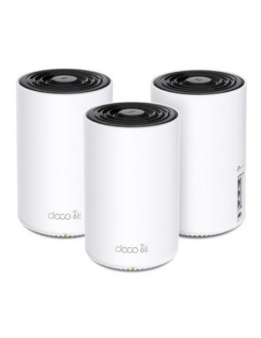 TP-Link Deco XE75 Triband (2,4 GHz 5 GHz 6 GHz) Wi-Fi 6E (802.11ax) Vit 3 Intern