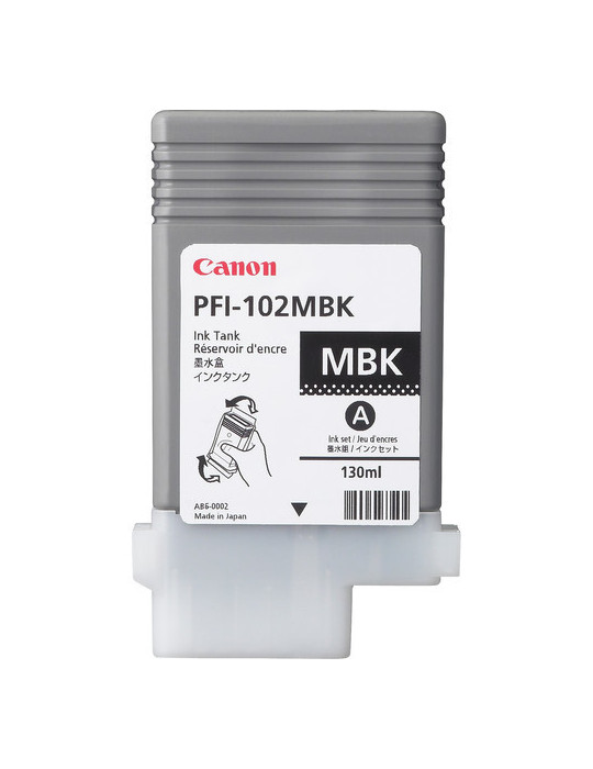 Canon PFI-102MBK mustekasetti Alkuperäinen Mattamusta