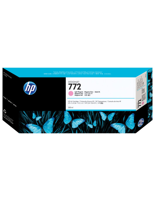 HP 772 300-ml Light Magenta DesignJet Ink Cartridge