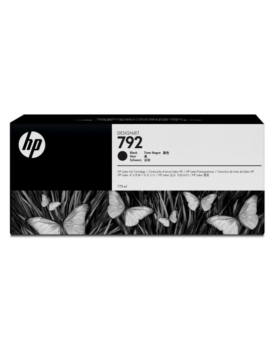 HP 792 775-ml Black Latex Ink Cartridge