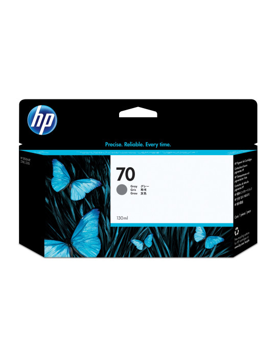 HP 70 130-ml Gray DesignJet Ink Cartridge