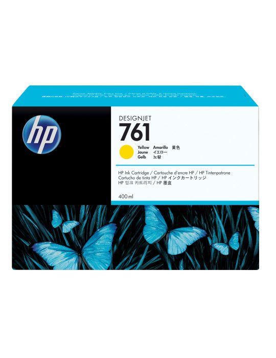 HP 761 400 ml DesignJet-bläckpatron, gul