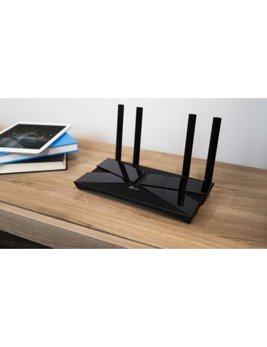 TP-Link Archer AX1500 trådlös router Gigabit Ethernet Dual-band (2,4 GHz   5 GHz) Svart