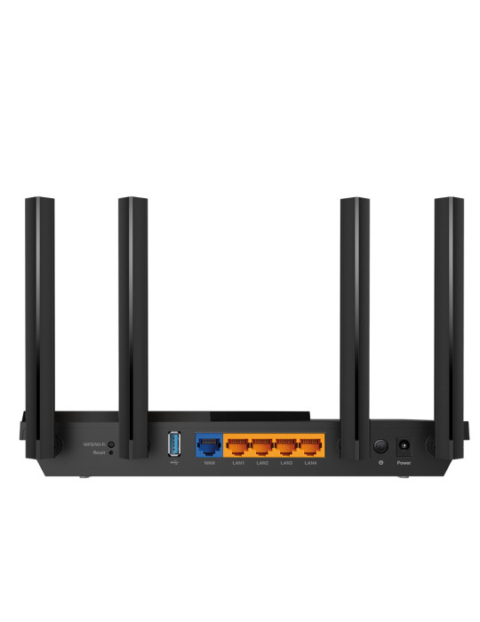 TP-Link Archer AX55 trådlös router Gigabit Ethernet Dual-band (2,4 GHz   5 GHz) Svart