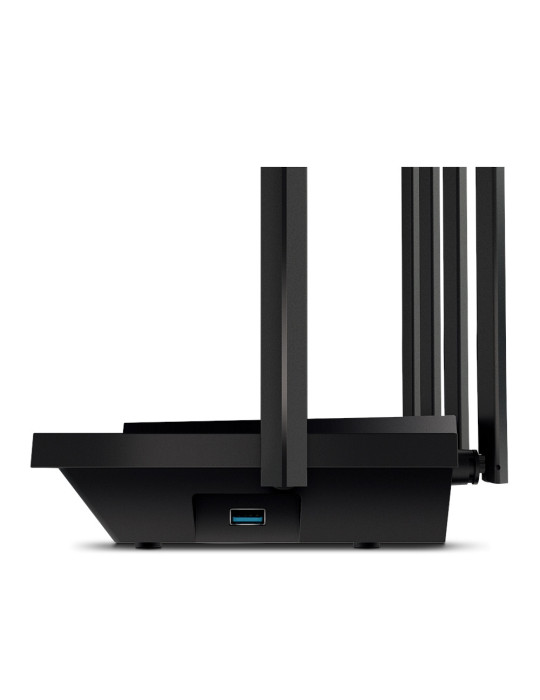 TP-Link Archer AX72 trådlös router Gigabit Ethernet Dual-band (2,4 GHz   5 GHz) Svart