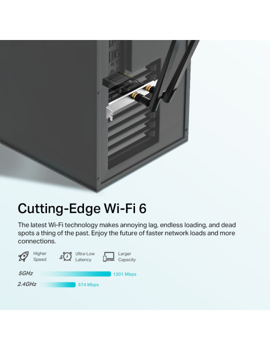 TP-Link Archer TX20E Sisäinen WLAN   Bluetooth 1800 Mbit s