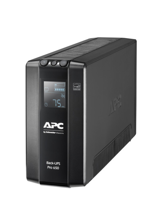 APC BR650MI strömskydd (UPS) Linjeinteraktiv 0,65 kVA 390 W 6 AC-utgångar