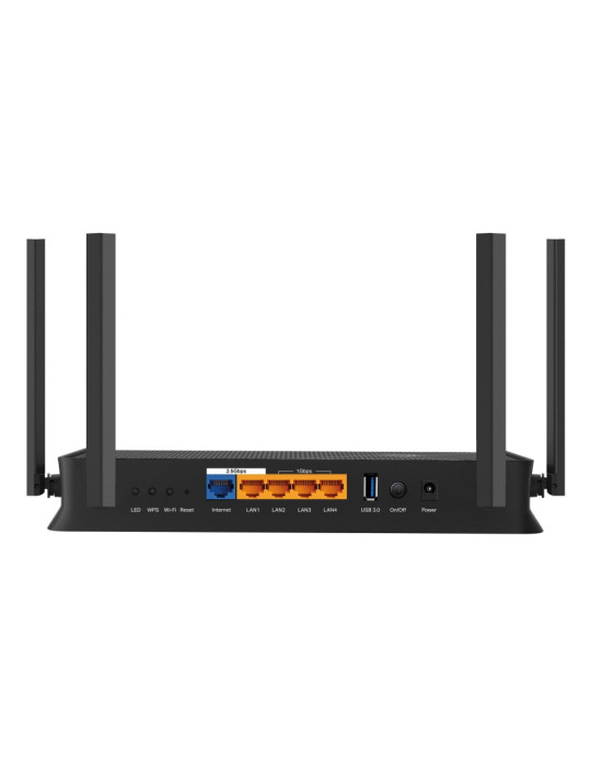 TP-Link Archer BE3600 trådlös router 2.5 Gigabit Ethernet Dual-band (2,4 GHz   5 GHz) Svart