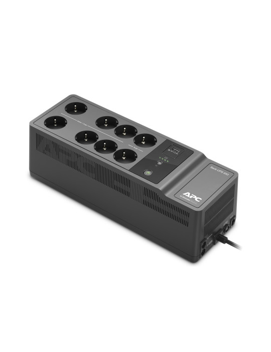 APC Back-UPS 650VA 230V 1 USB charging port - (Offline-) USV strömskydd (UPS) Vänteläge (offline) 0,65 kVA 400 W 8 AC-utgångar