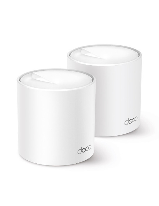 TP-Link Deco X50 (2-pack) Kaksitaajuus (2,4 GHz 5 GHz) Wi-Fi 6 (802.11ax) Valkoinen 3 Sisäinen