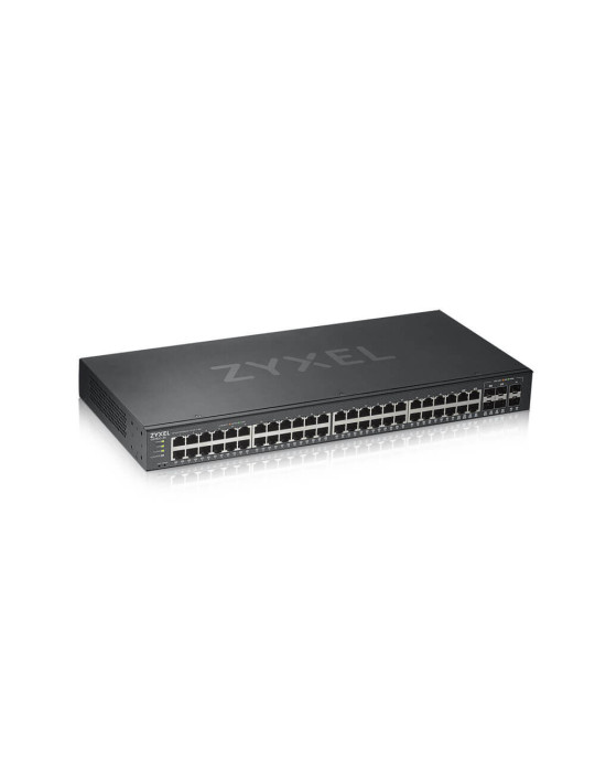 Zyxel GS1920-48V2 hanterad Gigabit Ethernet (10 100 1000) Svart