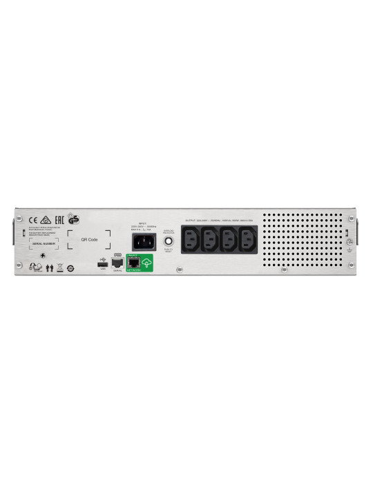 APC SMC1500I-2UC strömskydd (UPS) Linjeinteraktiv 1,5 kVA 900 W 4 AC-utgångar