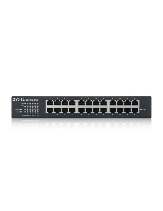 Zyxel GS1915-24E hanterad L2 Gigabit Ethernet (10 100 1000) 1U Svart