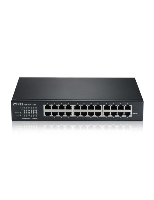 Zyxel GS1915-24E hanterad L2 Gigabit Ethernet (10 100 1000) 1U Svart